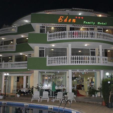 Семеен Хотел Идън Sveti Vlas Exterior foto
