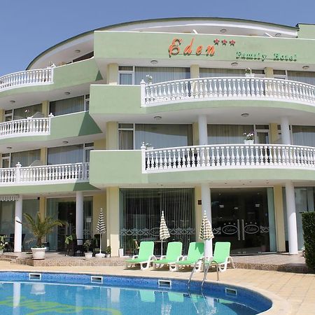Семеен Хотел Идън Sveti Vlas Exterior foto